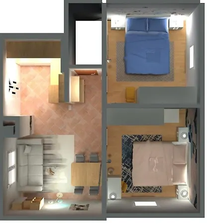 In With Terrace, Air Conditioning, Wifi, Washing Machine 5158-3 בית נופש